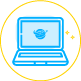 ícone de um notebook.